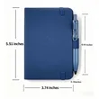 A6 PU Leather Notebook with Pen Holder & Gel Pen | https://www.bestnamebadges.com