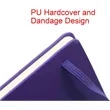 A6 PU Leather Notebook with Pen Holder & Gel Pen | https://www.bestnamebadges.com