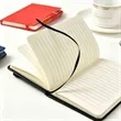 A6 PU Leather Notebook with Pen Holder & Gel Pen | https://www.bestnamebadges.com