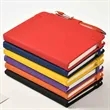 A6 PU Leather Notebook with Pen Holder & Gel Pen | https://www.bestnamebadges.com