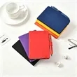 A6 PU Leather Notebook with Pen Holder & Gel Pen | https://www.bestnamebadges.com