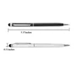 Metal Ballpoint Twist Pen | https://www.bestnamebadges.com