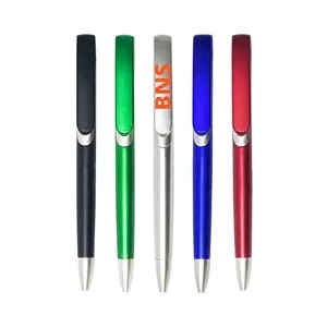 Large Clip Color Spray Advertising Ballpoint Pen