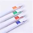 Large Clip Plastic Ballpoint Pen | https://www.bestnamebadges.com