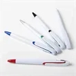 Large Clip Plastic Ballpoint Pen | https://www.bestnamebadges.com