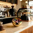 Large Stainless Steel Coffee Pod Holder Bowl | https://www.bestnamebadges.com