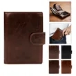 RFID Blocking Trifold Genuine Leather Wallet For Cash&Card | https://www.bestnamebadges.com