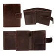 RFID Blocking Trifold Genuine Leather Wallet For Cash&Card | https://www.bestnamebadges.com