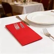 Disposable Dinner Paper Napkin W/ Built In Flatware Pocket | https://www.bestnamebadges.com