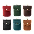 Vintage PU Leather Mini Pouch with Snap Closure | https://www.bestnamebadges.com