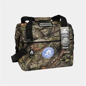 Mossy Oak® 12-Can Bison® USA-Made SoftPak Cooler Bag | https://www.bestnamebadges.com