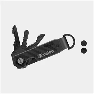 RIDGE® Carbon Fiber KeyCase Slim Metal Key Organizer