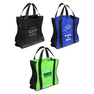Wave Rider Non-Woven Folding Tote