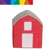 Barn Stress Reliever with Custom Logo | https://www.bestnamebadges.com