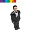 Groom Stress Reliever with Custom Logo | https://www.bestnamebadges.com