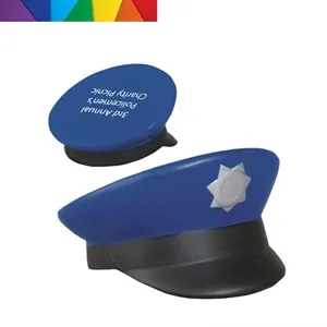 Police Hat Stress Reliever with Custom Logo