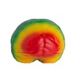 Rainbow Brain Stress Reliever with Custom Logo | https://www.bestnamebadges.com