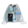 Harris Clear Vinyl Stadium Compliant Cinch Backpack | https://www.bestnamebadges.com