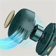 Portable USB Clip-on Mini Fan for Collar or Waist | https://www.bestnamebadges.com