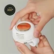 Portable USB Clip-on Mini Fan for Collar or Waist | https://www.bestnamebadges.com