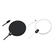 15W Digital Display Round Wireless Charger | https://www.bestnamebadges.com