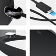 15W Digital Display Round Wireless Charger | https://www.bestnamebadges.com
