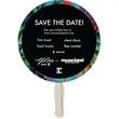 Sandwich Hand Fan (2-sided) | https://www.bestnamebadges.com