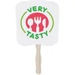 Sandwich Hand Fan (2-sided) | https://www.bestnamebadges.com
