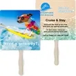 Sandwich Hand Fan (2-sided) | https://www.bestnamebadges.com