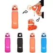 Silicone Foldable Water Bottle | https://www.bestnamebadges.com
