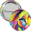 1 3/4" Laminated Round Safety Cello Buttons | https://www.bestnamebadges.com