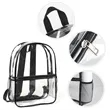 Heavy Duty Multi-Function PVC Transparent Backpack | https://www.bestnamebadges.com