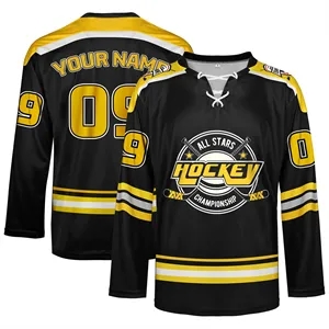 Custom Performance Personalized Ice Hockey Jersey W/Lace