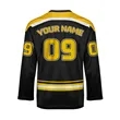 Custom Performance Personalized Ice Hockey Jersey W/Lace | https://www.bestnamebadges.com