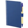 FSC® Mix 4" x 6" Pocket Spiral Notebook with Pen | https://www.bestnamebadges.com