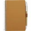 FSC® Mix 4" x 6" Pocket Spiral Notebook with Pen | https://www.bestnamebadges.com