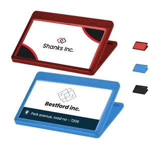 Business Card Plastic Magnetic Clip
