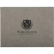 Gray Leatherette Certificate Holder | https://www.bestnamebadges.com