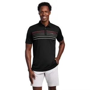 TravisMathew Coto Performance Chest Stripe Polo