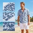 Men's Custom Sublimated Polyester Mesh Hawaiian Shirt | https://www.bestnamebadges.com