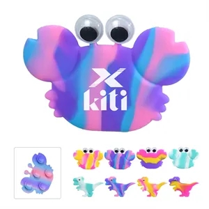 Small Silicone Suction Cup Fidget Toy