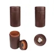 Portable Leather Cigar Humidor Tube W/ Hygrometer | https://www.bestnamebadges.com
