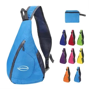 Large Foldable Travel Crossbody Sling Bag
