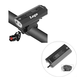 Rechargeable Front Back Bike Light Set