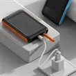 5000mAh Magnetic Solar Wireless Power Bank with Flashlight | https://www.bestnamebadges.com