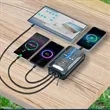 20000mAh Solar Power Bank with Wireless & LED Light | https://www.bestnamebadges.com