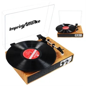 Portable Bluetooth Record Player with Acrylic Dust Cover