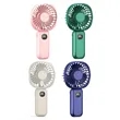 Mini Handheld Fan with LED Display & USB Rechargeable Design | https://www.bestnamebadges.com