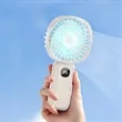 Mini Handheld Fan with LED Display & USB Rechargeable Design | https://www.bestnamebadges.com