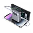 35W 10000mAh Power Bank with Built-in Cable and LED Display | https://www.bestnamebadges.com